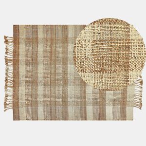 Tapete BERISSA Creme 140 x 200 cm Juta