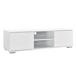 Mueble de televisión Werpen con 2 puertas y 2 estantes - MDF 120 Mueble de televisión Werpen con 2 puertas y 2 estantes - MDF 120 Blanco