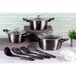Batería de Cocina Berlinger Haus AT-6919 Batería de Cocina Berlinger Haus AT-6919 Gris Oscuro