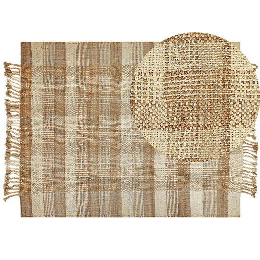Tapete BERISSA Creme 160 x 230 cm Juta