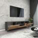 Mueble de TV Torsby con 3 puertas aglomerado 140 Mueble de TV Torsby con 3 puertas aglomerado 140 Antracita