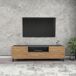 Mueble de TV Torsby con 3 puertas aglomerado 140 Mueble de TV Torsby con 3 puertas aglomerado 140 Antracita