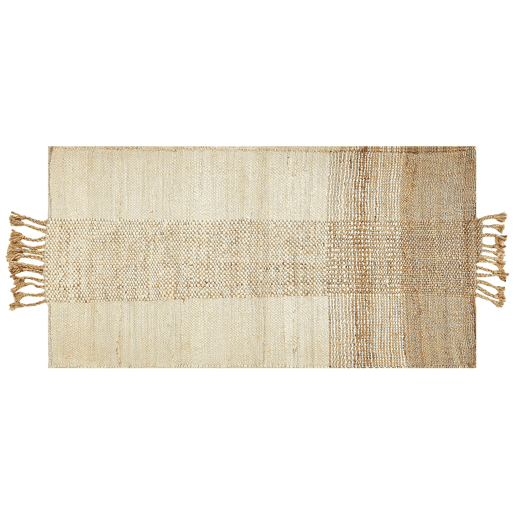 Tapete HAMZALAR Creme 80 x 150 cm Juta