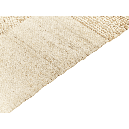 Tapete HAMZALAR Creme 80 x 150 cm Juta