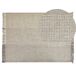 Beliani De tejido plano TEKELER 140x200 Beliani De tejido plano TEKELER 140x200 Gris Claro