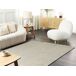 Beliani De tejido plano TEKELER 140x200 Beliani De tejido plano TEKELER 140x200 Gris Claro