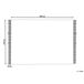 Beliani De tejido plano TEKELER 140x200 Beliani De tejido plano TEKELER 140x200 Gris Claro