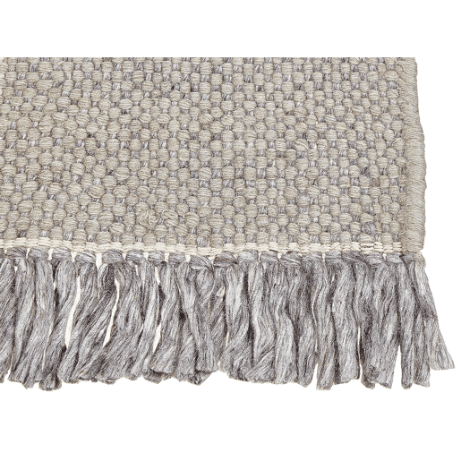 Tapete TEKELER Cinzento 140 x 200 cm Lã