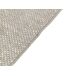 Beliani De tejido plano TEKELER 140x200 Beliani De tejido plano TEKELER 140x200 Gris Claro