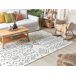 Beliani De pelo corto ALKENT 160x230 Beliani De pelo corto ALKENT 160x230 Blanco/ Beige