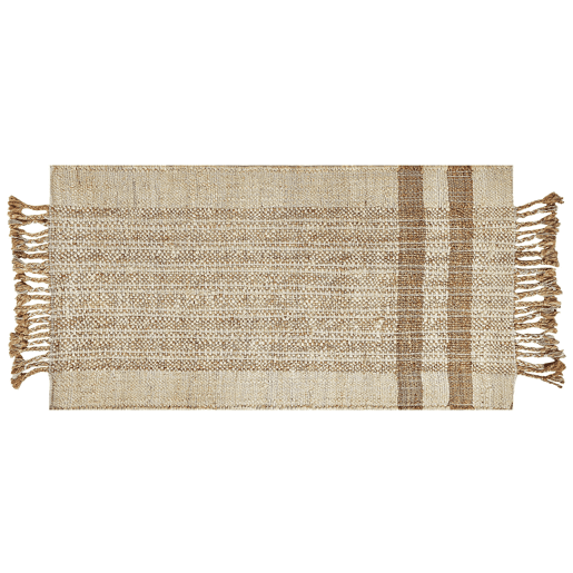 Tapete ORTAOBA Creme 80 x 150 cm Juta