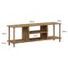 Mueble TV Ærøskøbing aglomerado 120 Mueble TV Ærøskøbing aglomerado 120 Blanco