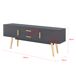 Mesa de Tele Alavus Aglomerado/Madera 140 Mesa de Tele Alavus Aglomerado/Madera 140 Blanco