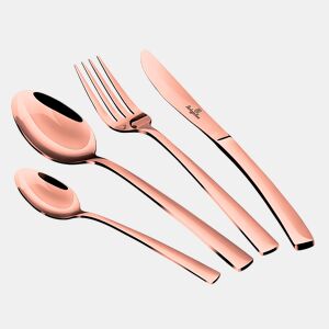 Berlinger Haus Rose Gold Conjunto de Talheres de 24 Peças Aço Inoxidável Acabamento Espelho Polido, Conjunto para 6 Pessoas, , Ouro Rosa