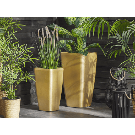 Vaso MODI 30 cm Dourado