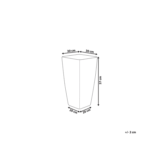 Vaso MODI 30 cm Dourado