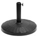 Soporte recto para sombrilla Soporte recto para sombrilla Negro