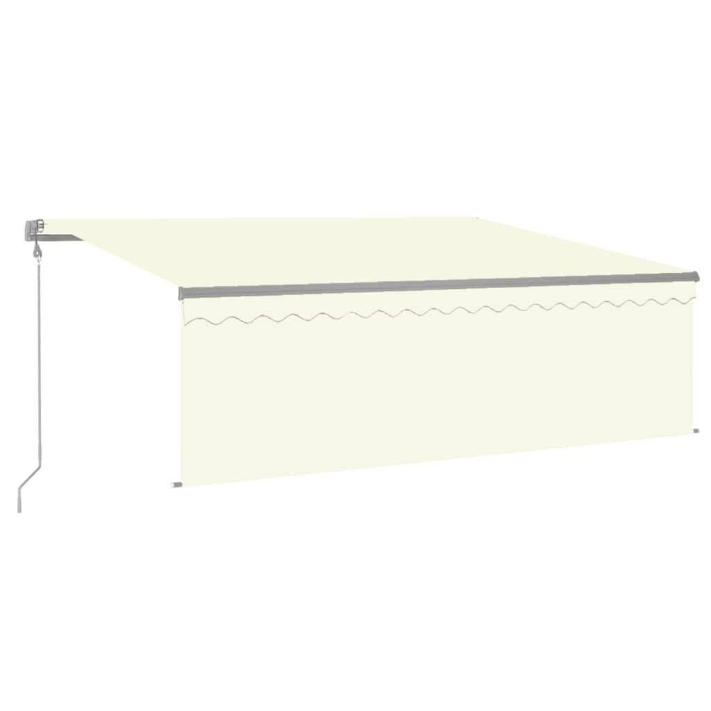 Toldo automático retráctil con persiana 400x400
