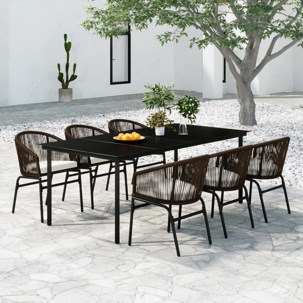 Juego de comedor para jardín