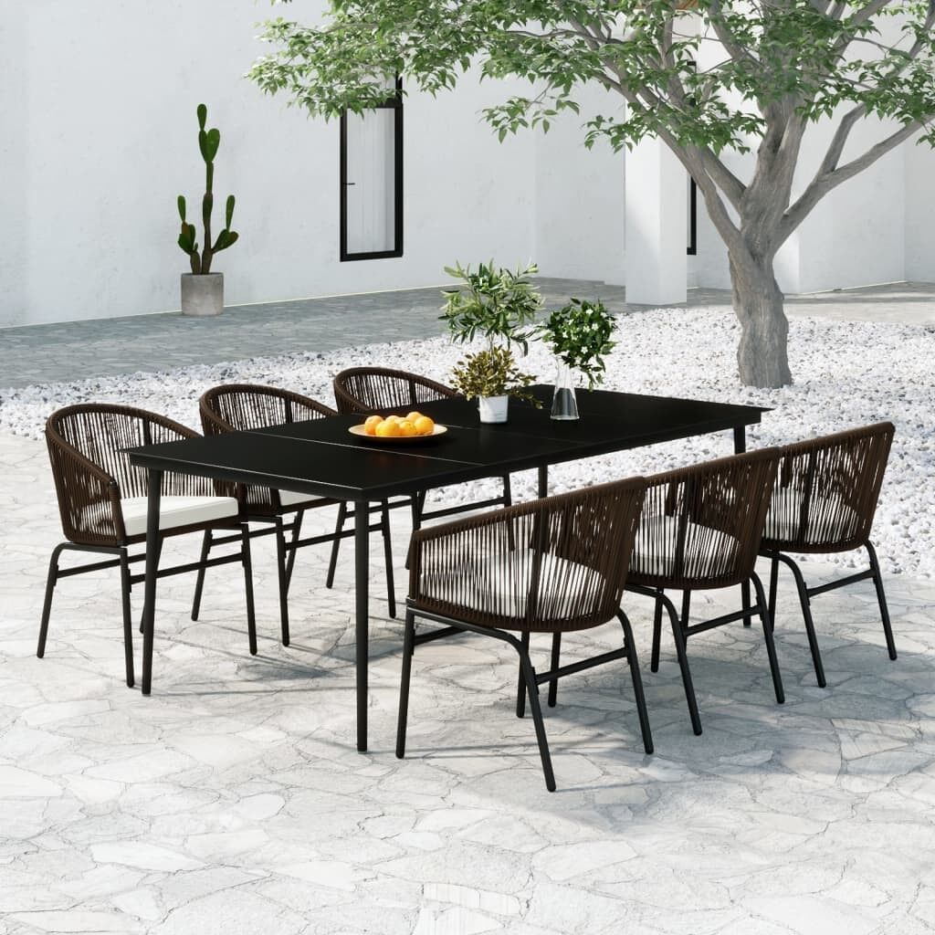 Juego de comedor para jardín