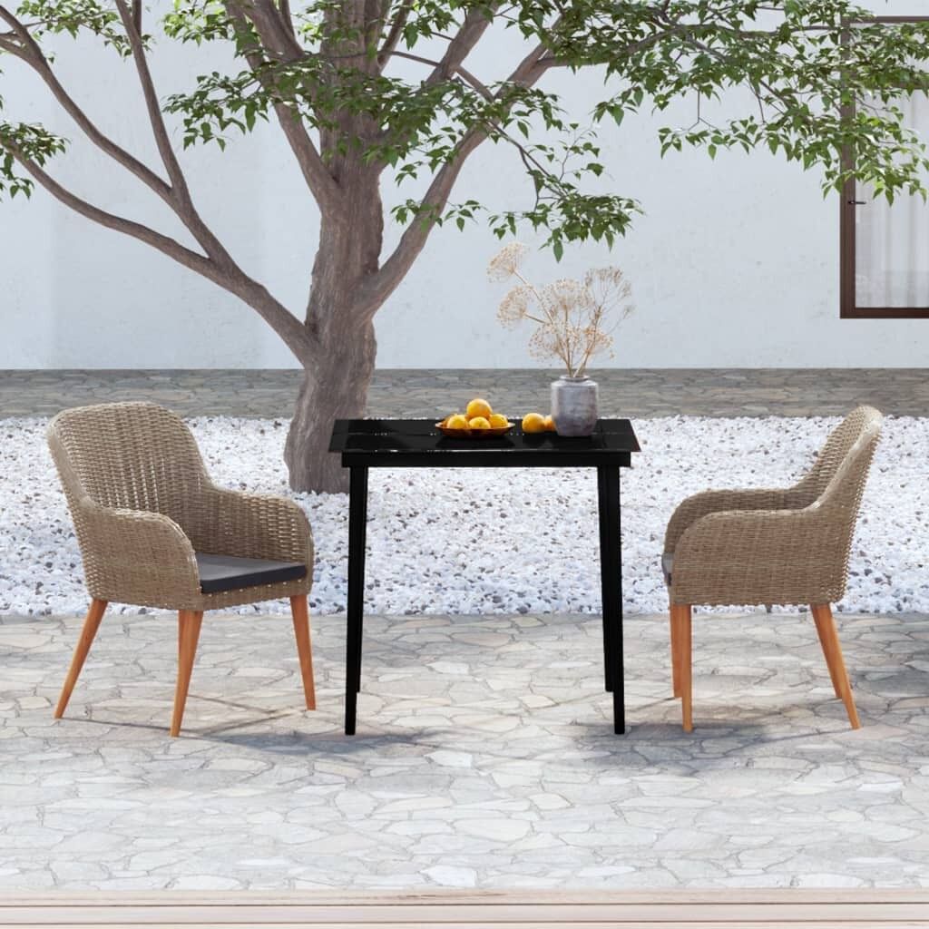 Juego de comedor para jardín cojines