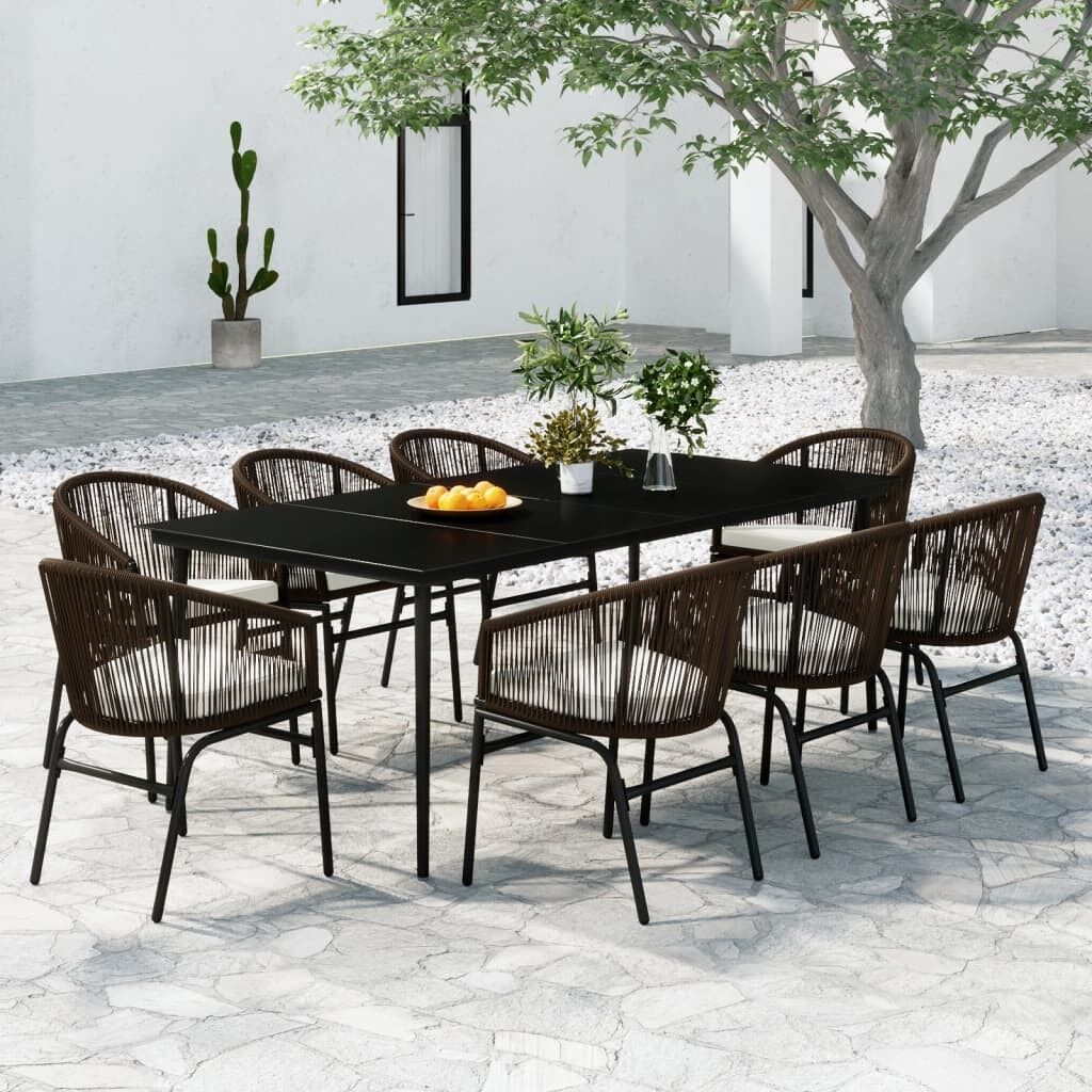 Juego de comedor de jardín