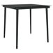 Juego de comedor de jardín Juego de comedor de jardín Negro