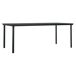 Juego de comedor para jardín Juego de comedor para jardín Negro