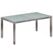 vidaXL Set comedor de jardín 9 piezas y cojines ratán sintético vidaXL Set comedor de jardín 9 piezas y cojines ratán sintético Gris