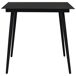 Juego de comedor de jardín Juego de comedor de jardín Negro