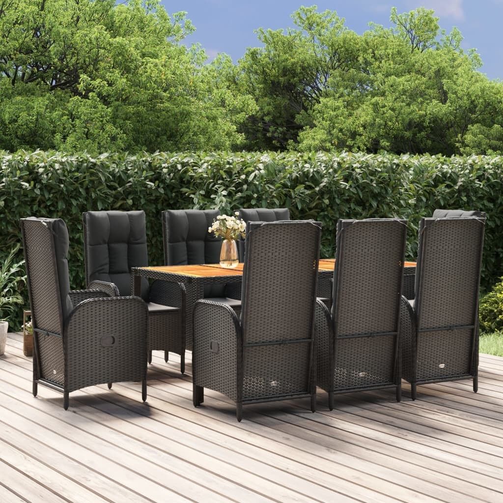 Set de comedor de jardín cojines