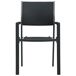Juego de comedor para jardín Juego de comedor para jardín Negro