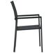 Juego de comedor para jardín Juego de comedor para jardín Negro