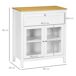 Aparador de Cocina HOMCOM, hogar - cocina Aparador de Cocina HOMCOM, hogar - cocina Blanco