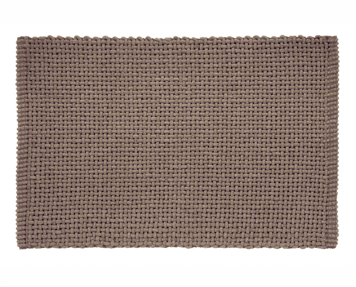 Alfombra baño Voa 45x70 Marrón