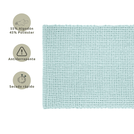 Tapete de banho Voa Agua 45x70cm Donegal Collections