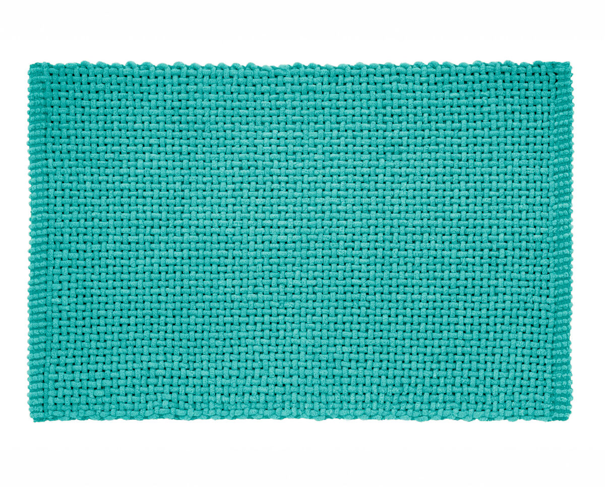 Alfombra baño Voa 45x70 Azul/ Verde