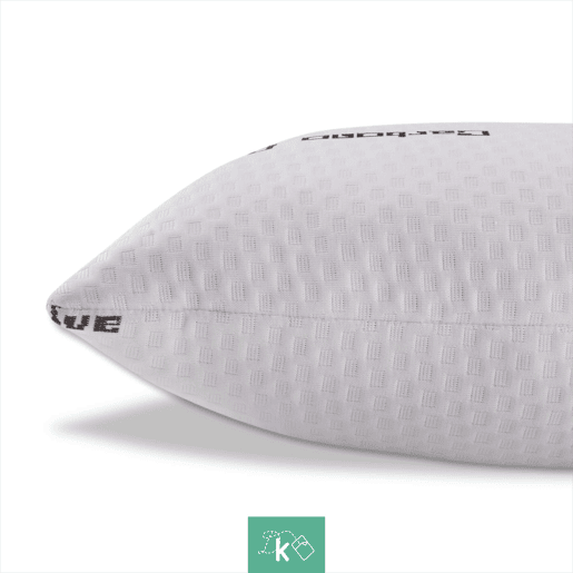 Almofada de 90 cm com flocos viscoelásticos Active Carbon Cover Almofada de 90 cm com flocos viscoelásticos Active Carbon Cover