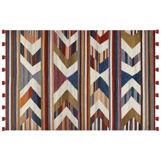Tapete MRGASHAT Multicolor 200 x 300 cm Lã Kilim