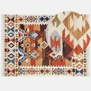 Tapete VOSKETAP Multicolor 160 x 230 cm Lã Kilim