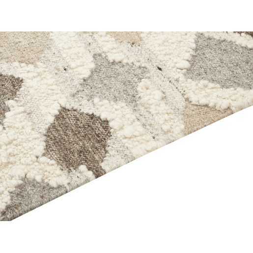 Tapete KAGHTSRASHEN Creme 160 x 230 cm Lã Kilim
