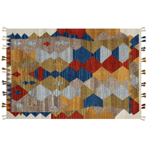 Tapete ARZAKAN Multicolor 200 x 300 cm Lã Kilim