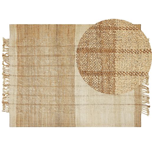 Tapete KARKIN Creme 160 x 230 cm Juta