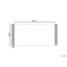 Beliani De pelo corto EMIRLER 80x150 Beliani De pelo corto EMIRLER 80x150 Blanco/ Beige