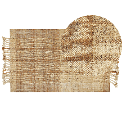 Tapete KARKIN Creme 80 x 150 cm Juta