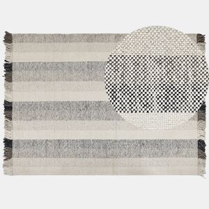 Tapete EMIRLER Branco 160 x 230 cm Lã