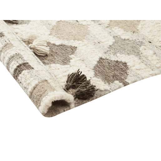 Tapete KAGHTSRASHEN Creme 200 x 300 cm Lã Kilim