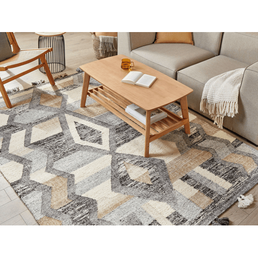 Tapete AYGEZARD Multicolor 160 x 230 cm Lã Kilim