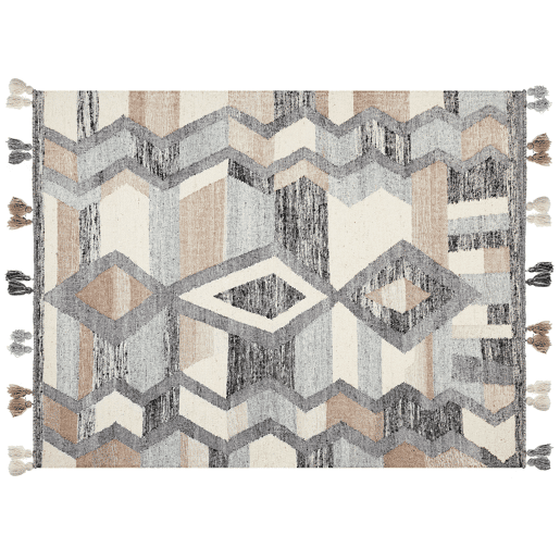 Tapete AYGEZARD Multicolor 160 x 230 cm Lã Kilim
