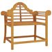 Juego muebles de jardín madera maciza teca Juego muebles de jardín madera maciza teca Marrón